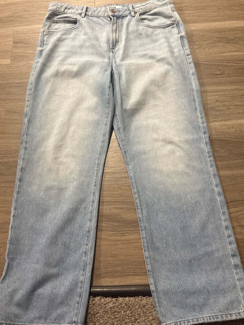 Garage Light Blue Women's Straight-Leg Jeans